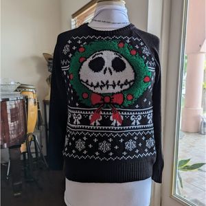Disney The Burton's  The Nightmare Before Christmas sweater  SZ S